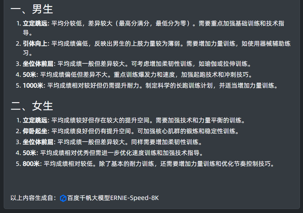 ai智能建议模型内容